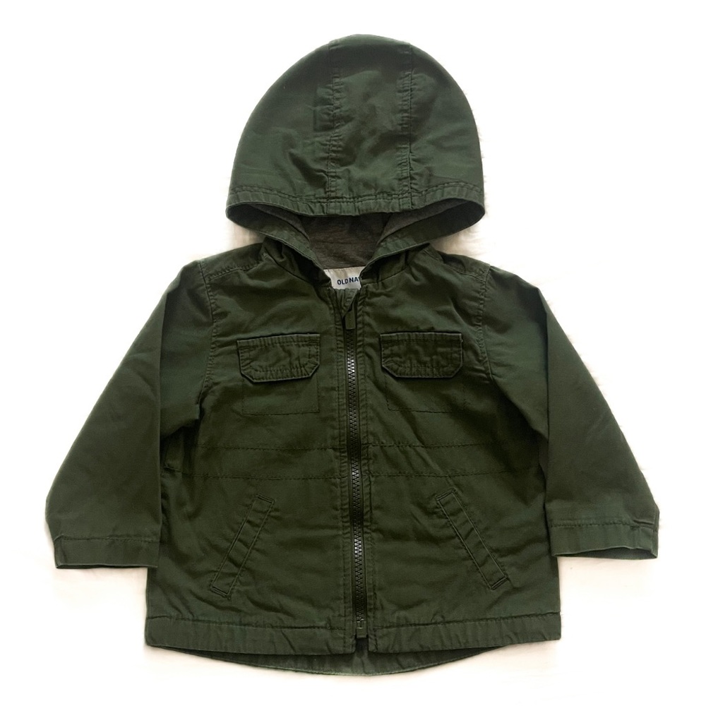Old Navy Toddler Green Utility Jacket